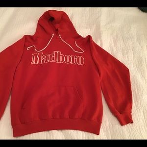 Hanes Sweaters - VINTAGE Marlboro Cigarettes Large Hoodie Hanes Sweaters - VINTAGE Marlboro Cigarettes Large Hoodie